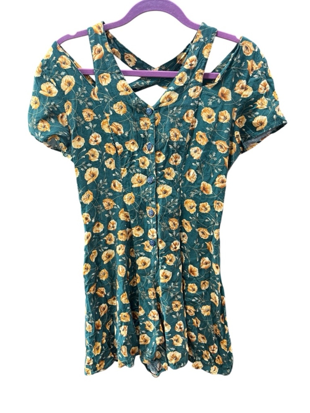 Joni Blair Vintage Floral Romper